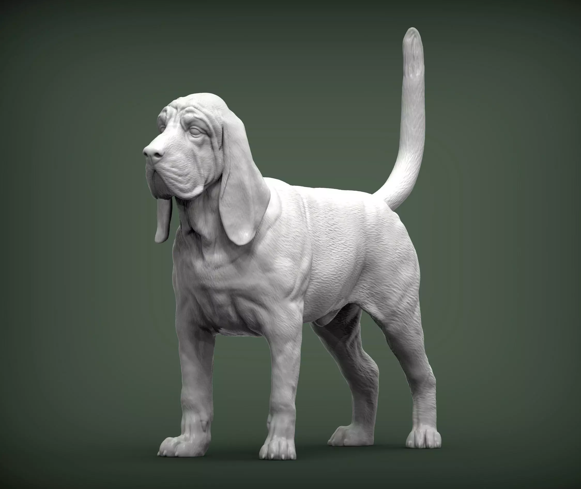 BLOODHOUND 3D print model_0