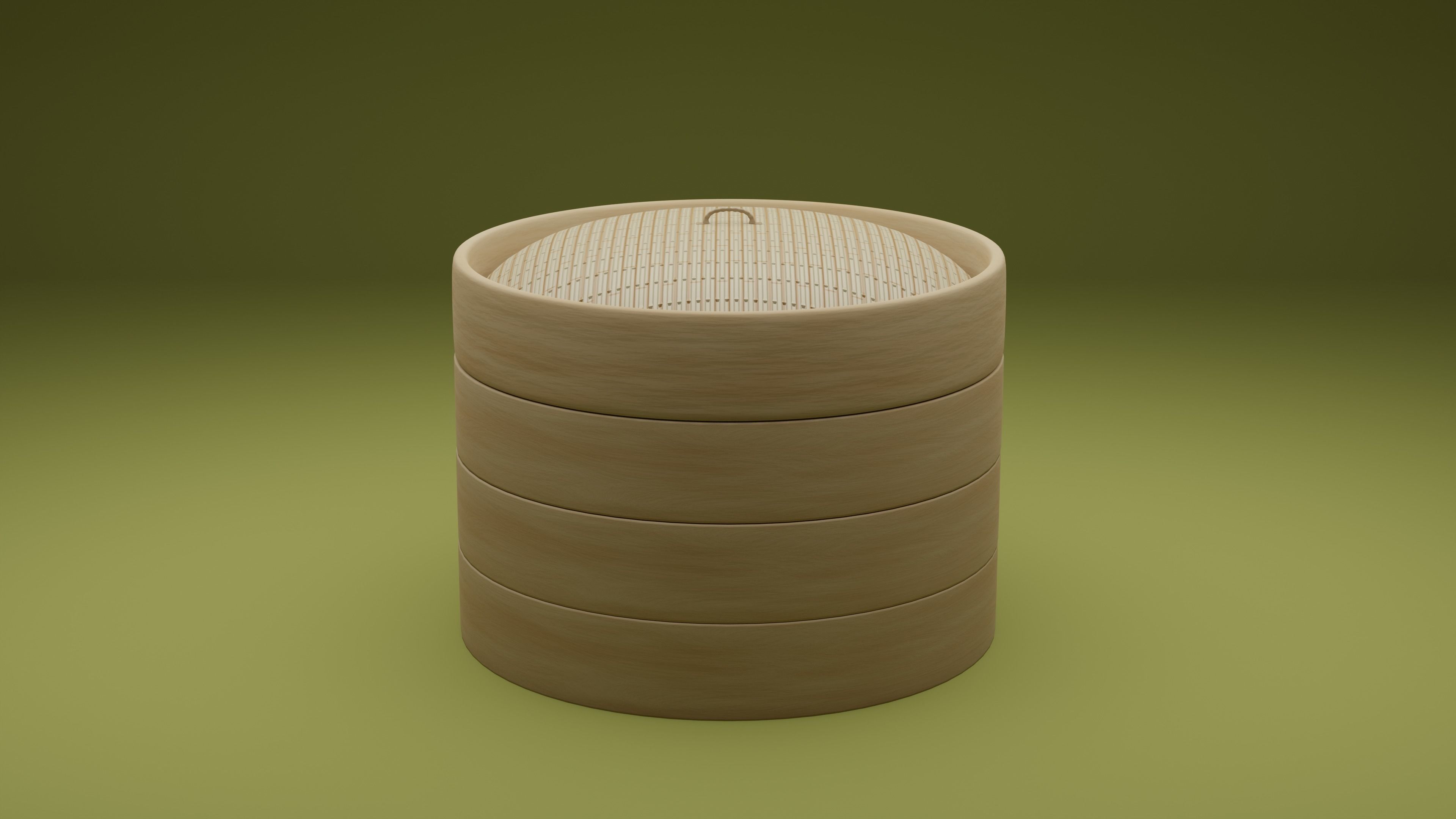 Dimsum - Chinese dumplings model  3D model_7