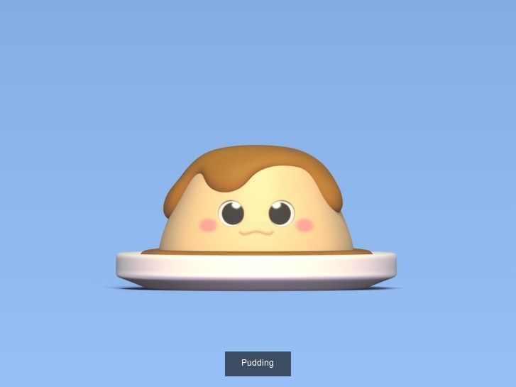 Thanksgiving pie 3D Model Collection_9