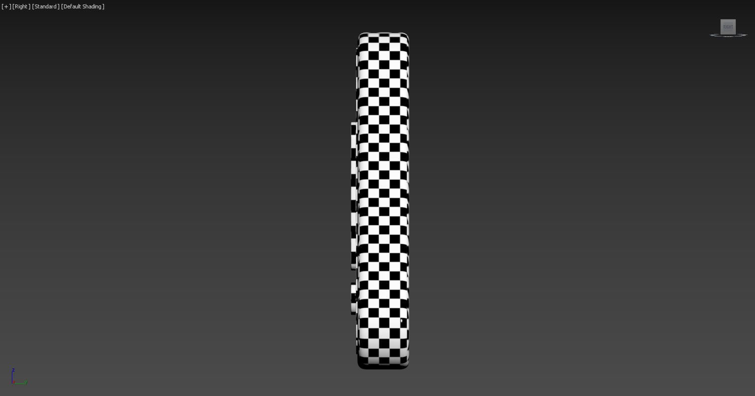 Warning sign Low-poly 3D model_10