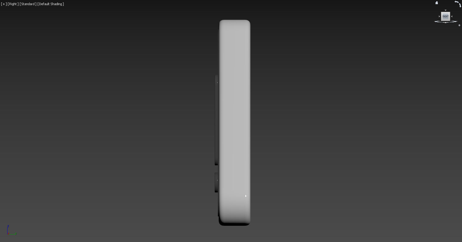 Warning sign Low-poly 3D model_12