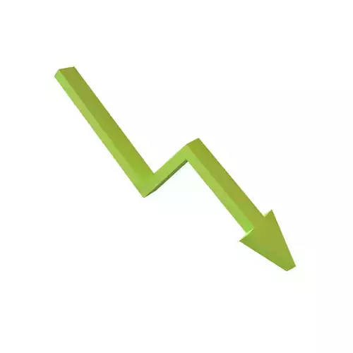 Decrease Arrow Symbol v1 001