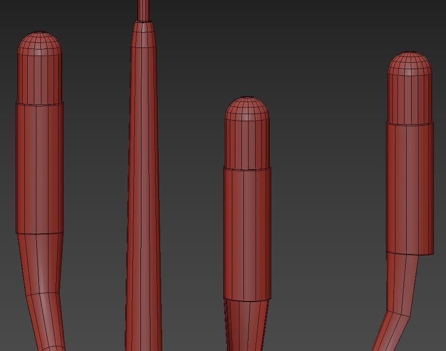 Verso Small Chandelier 3D model_2