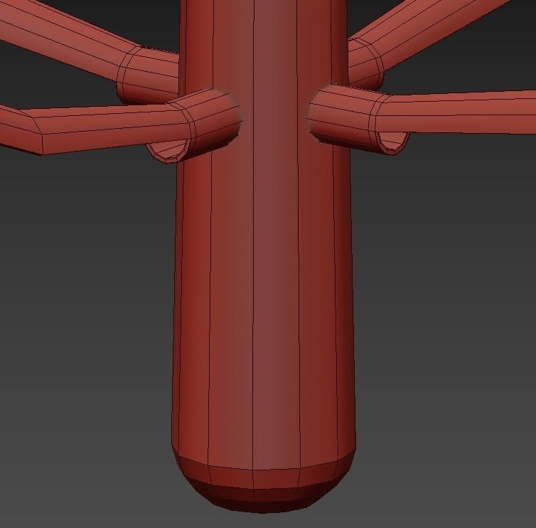 Verso Small Chandelier 3D model_3