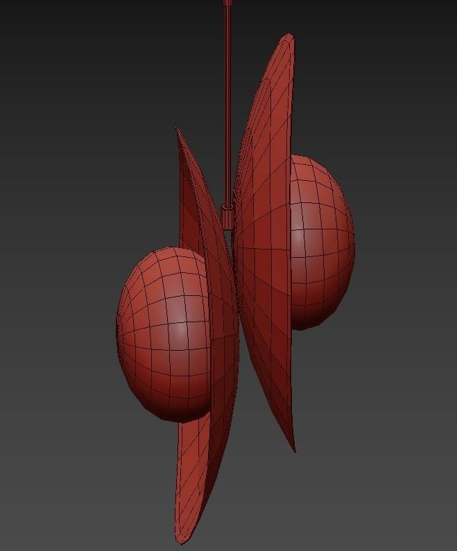 Nouvel Small Pendant 3D model_2