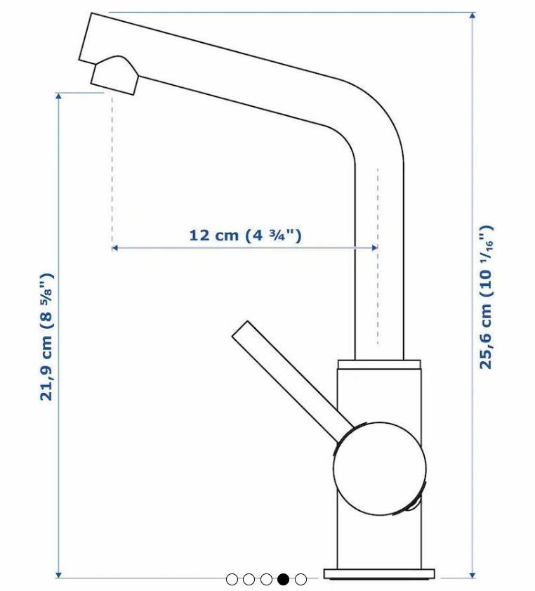 Basin mixer IKEA 70467636 3D model Free 3D model_2