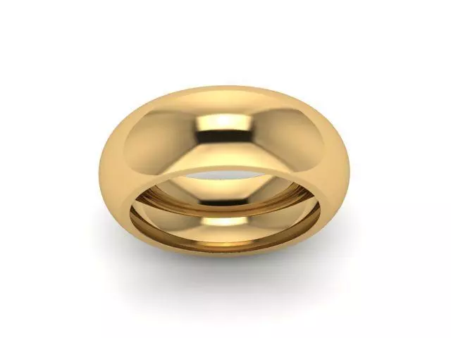 Rings Wedding 3D print model_0