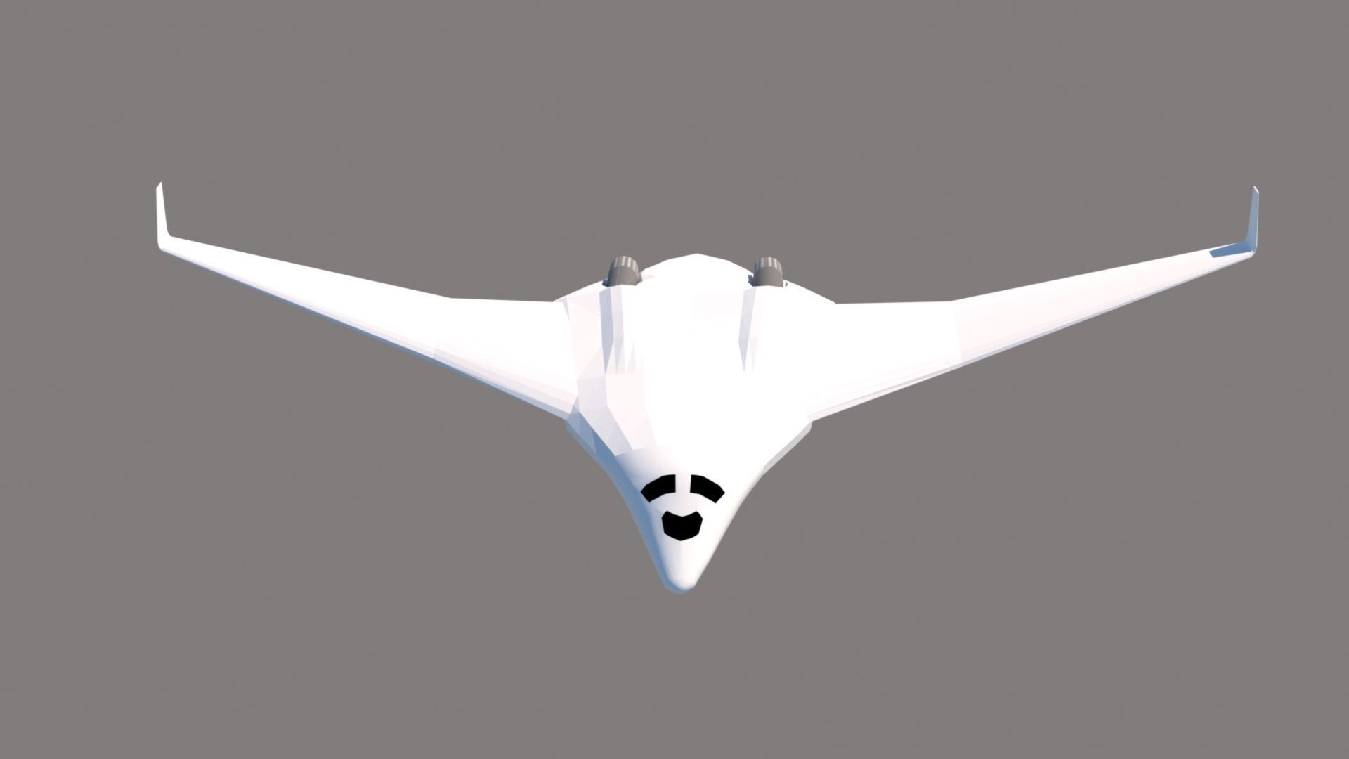 PAK DA Bomber Low-poly 3D model_5