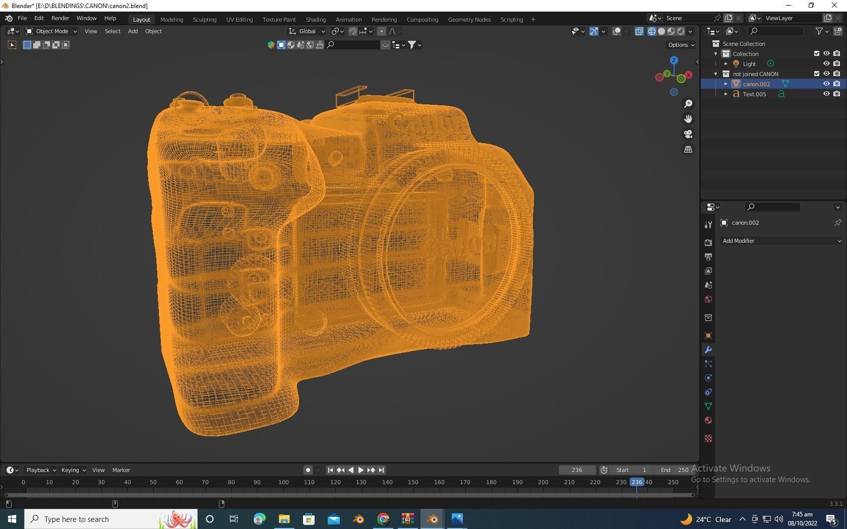 CANON EOS R6 3D model_7