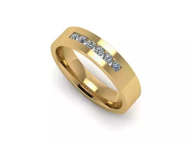 Rings Wedding  3D print model