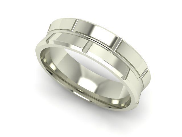 Rings Wedding  3D print model_1
