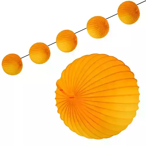 Outdoor Paper Hanging Lanterns