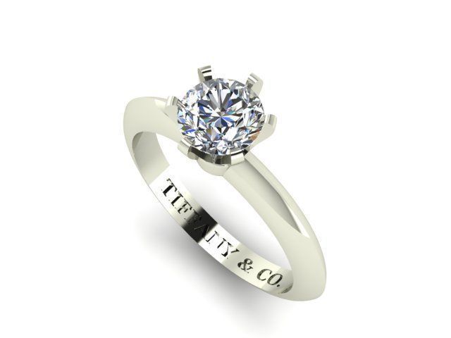 Ring Tiffany 3D print model_3