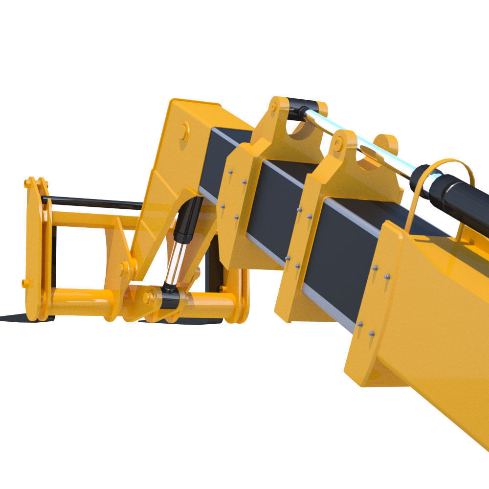 Telehandler JCB 540 3D model_15