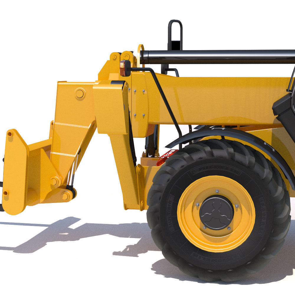 Telehandler JCB 540 3D model_12
