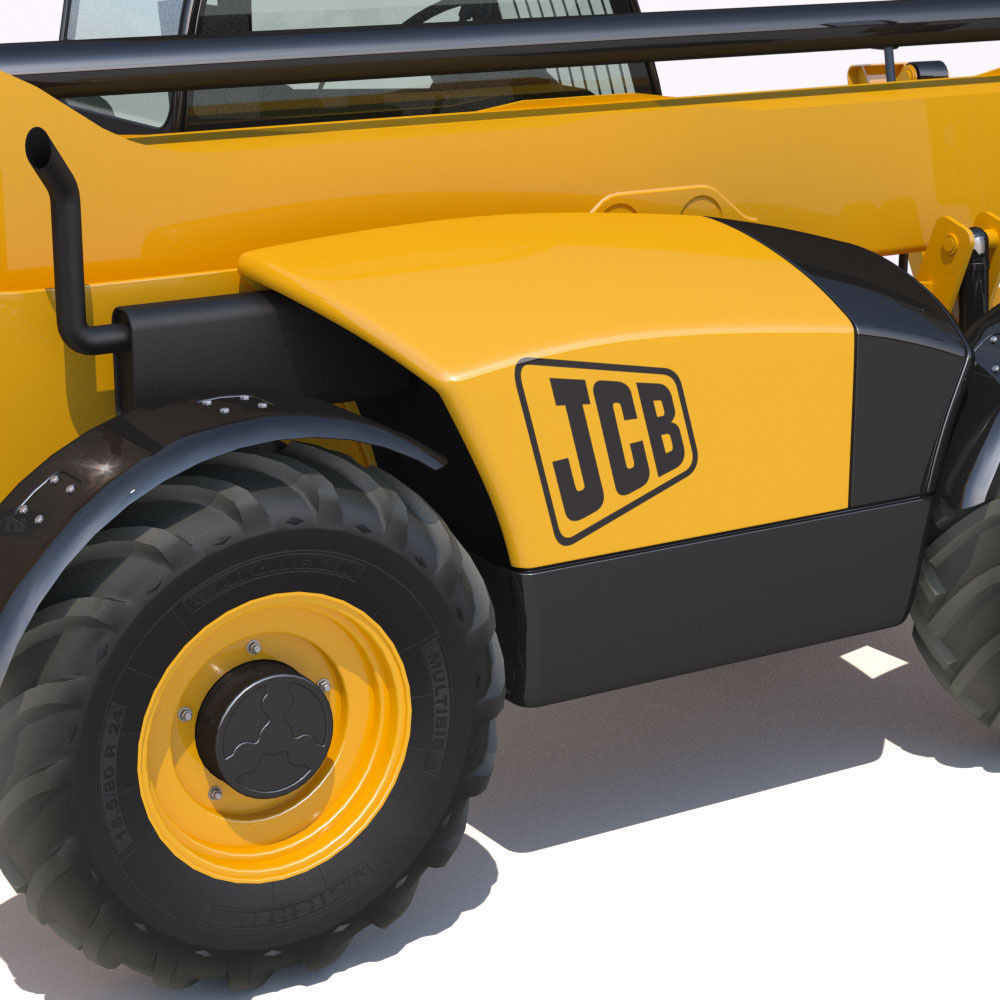 Telehandler JCB 540 3D model_16