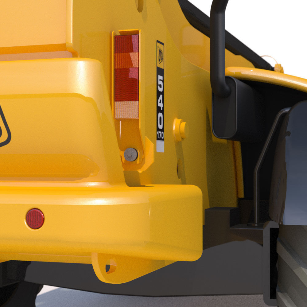 Telehandler JCB 540 3D model_14