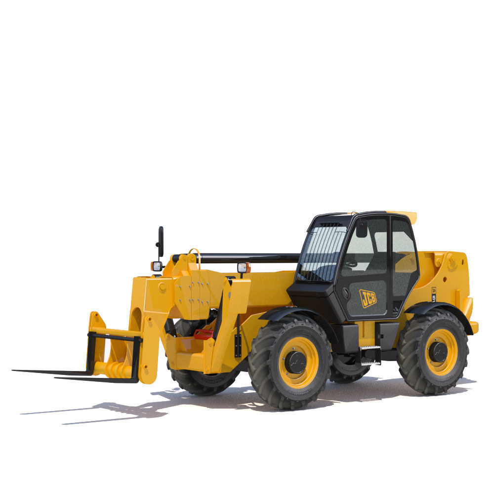Telehandler JCB 540 3D model_3