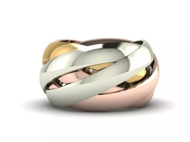 Ring Tiffany   3D print model_0