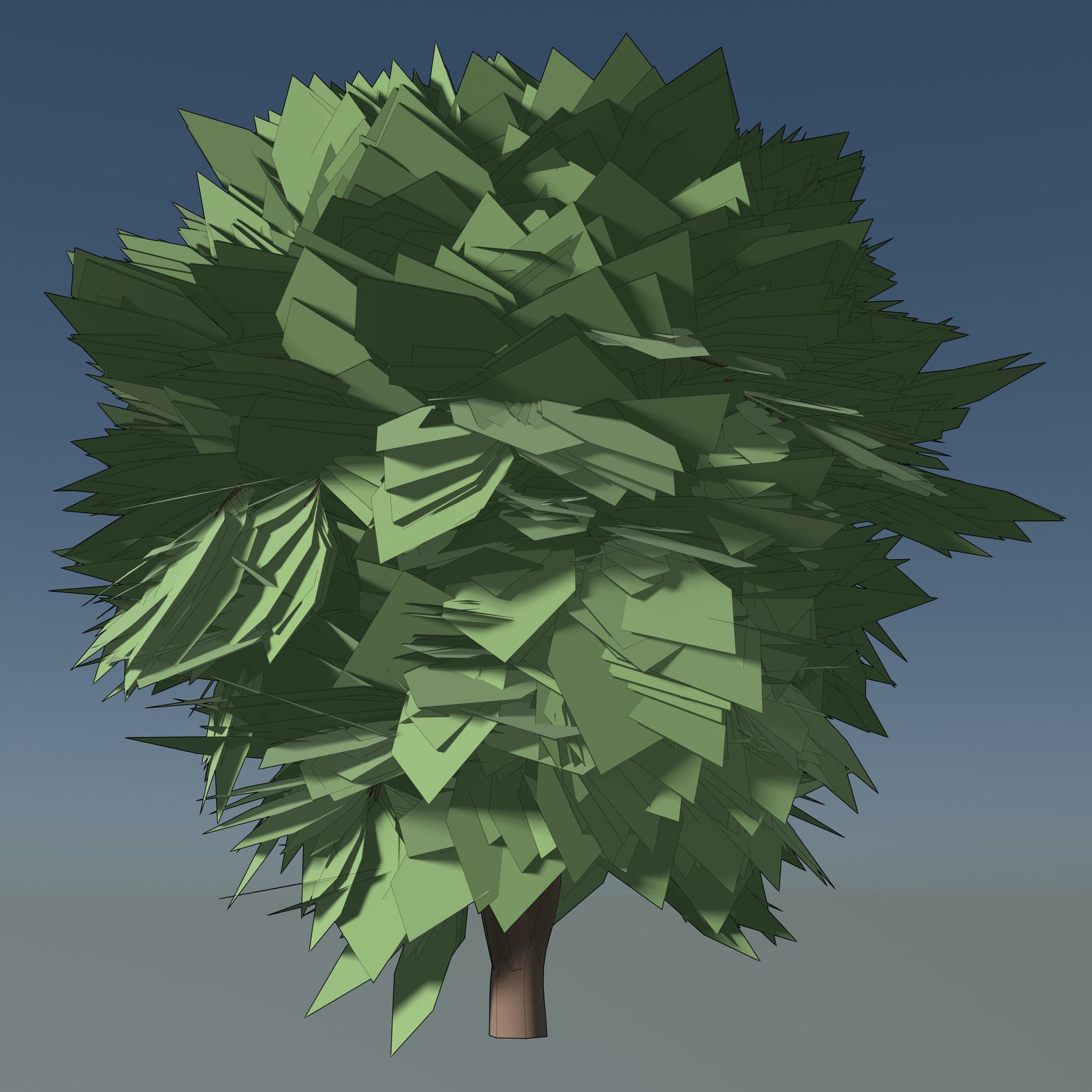 Simple tree 24L05 3D model_3