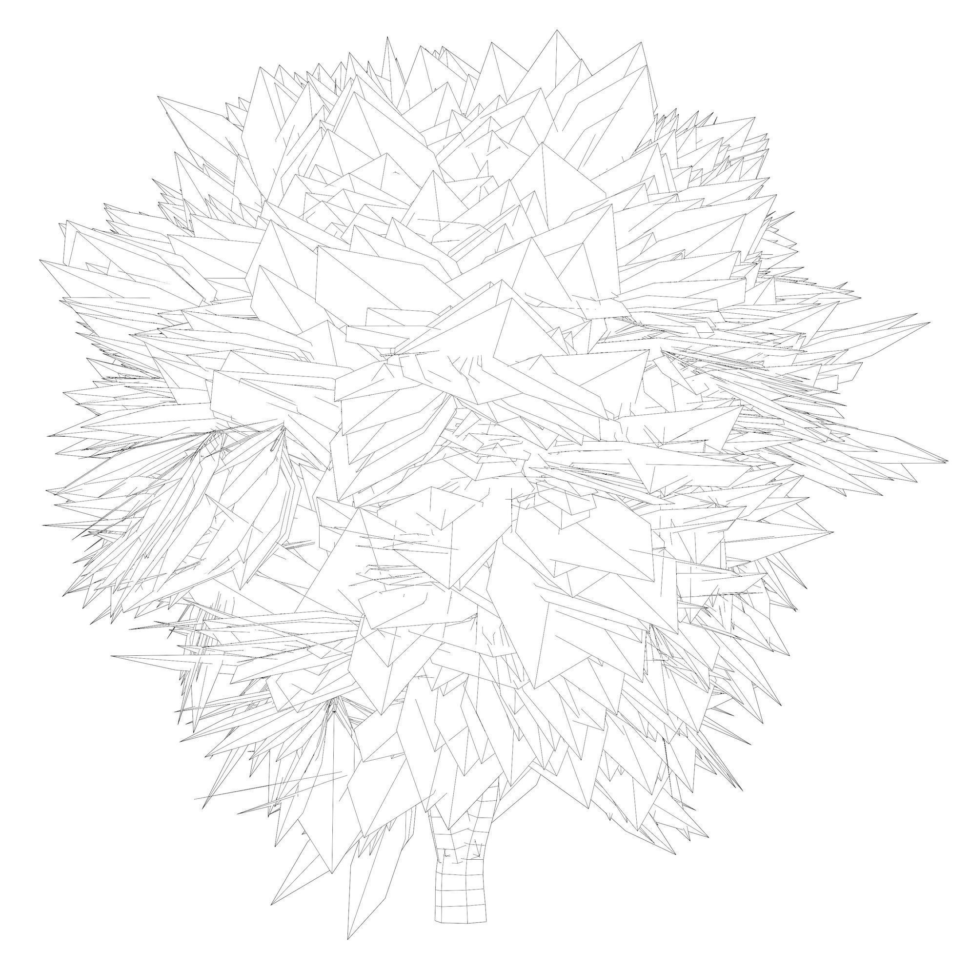 Simple tree 24L05 3D model_9