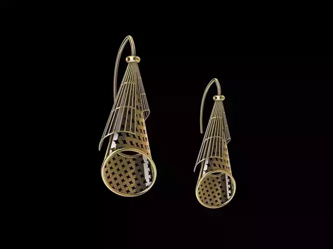 designer jali earrings