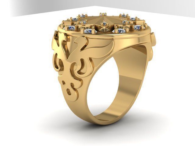 Ring Star 3D print model_1