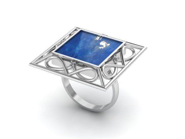 Ring Pattern 3D print model_1