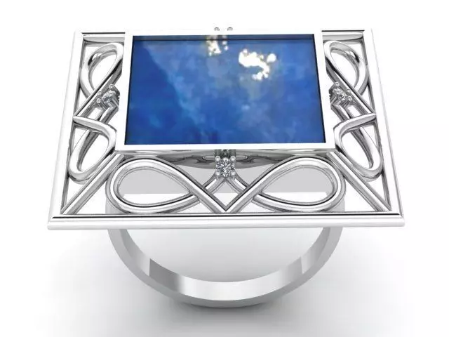 Ring Pattern 3D print model_0