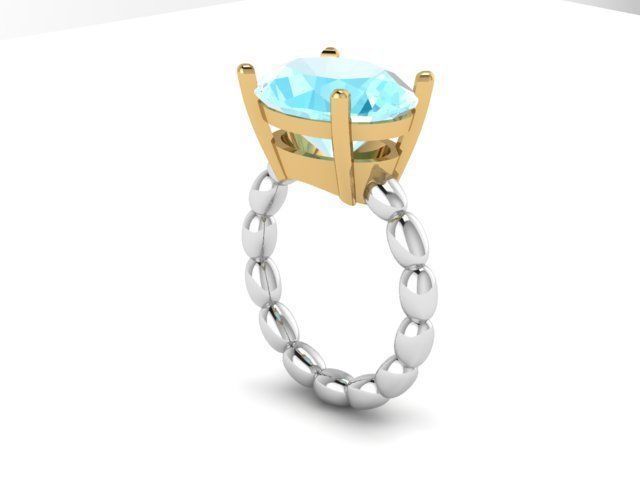Ring Pandora Cool Breeze 3D print model_1