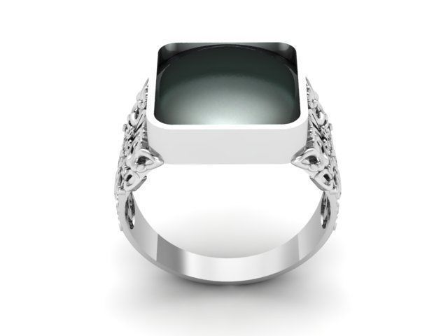 Ring Ornament 3D print model_2