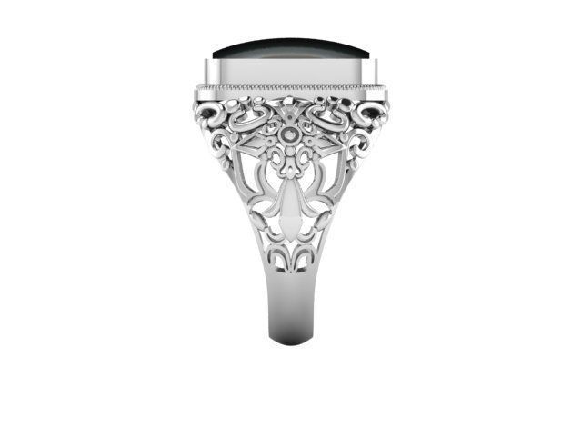 Ring Ornament 3D print model_1