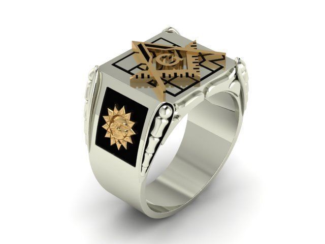 Ring Masson 3D print model_3