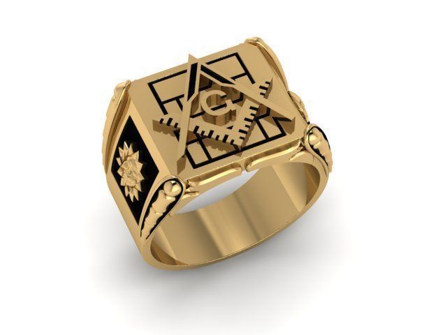 Ring Masson 3D print model_4