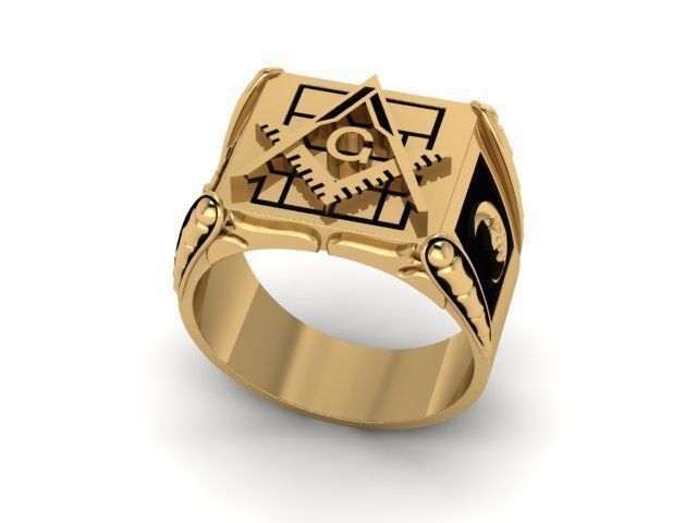 Ring Masson 3D print model_1
