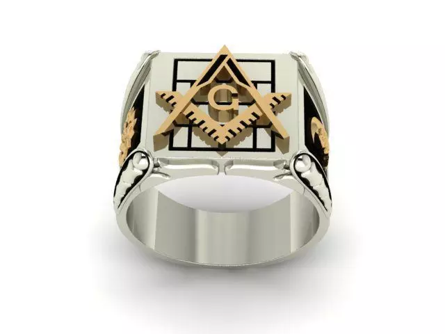 Ring Masson 3D print model_0