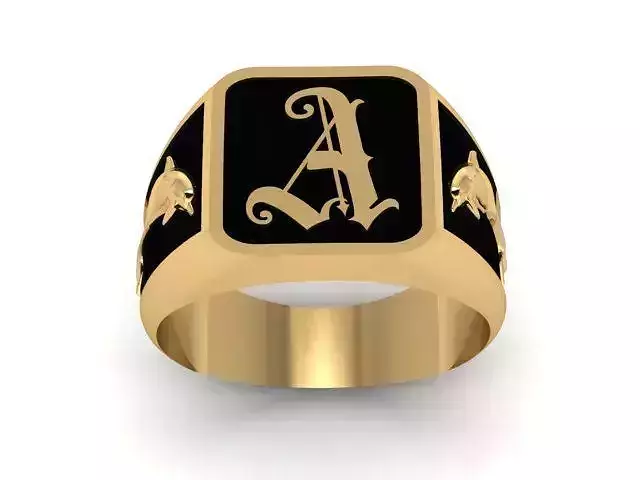 Ring Dolphins 3D print model