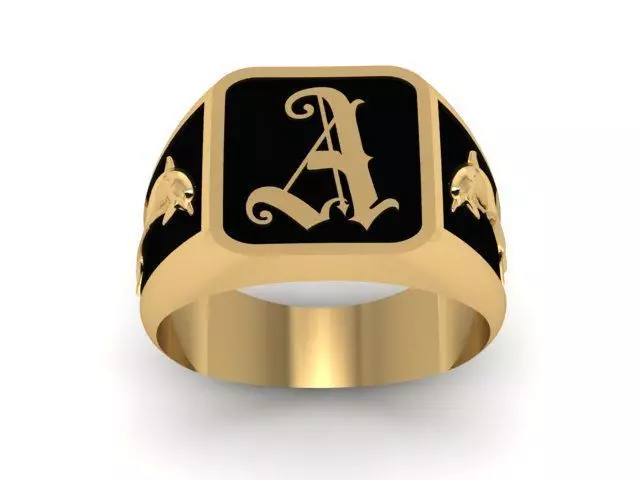 Ring Dolphins 3D print model_0