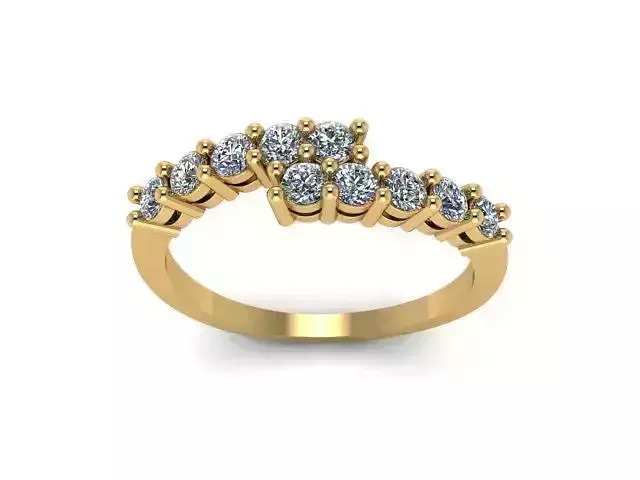 Ring Diamond  3D print model