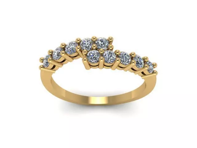 Ring Diamond  3D print model_0