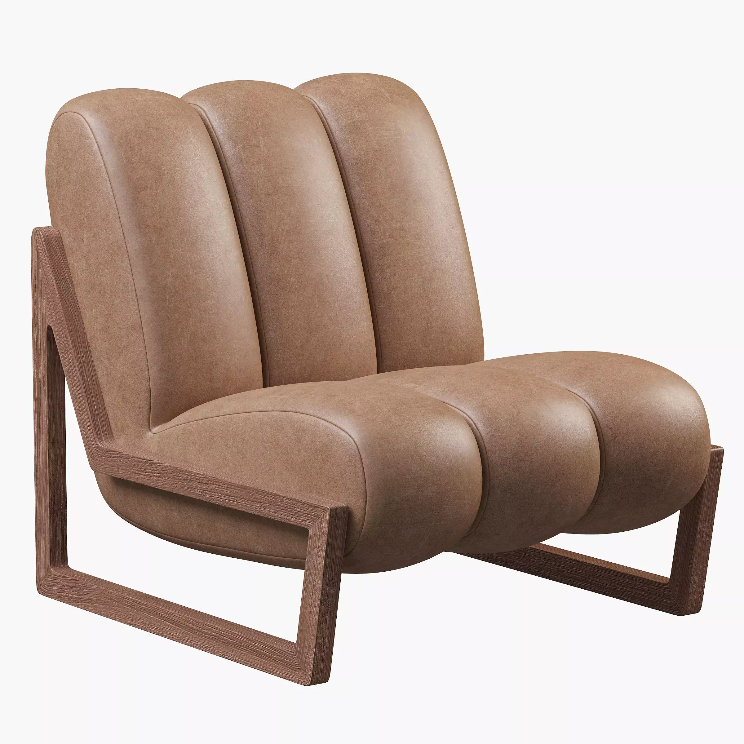 Theodore armchair 3D model_0