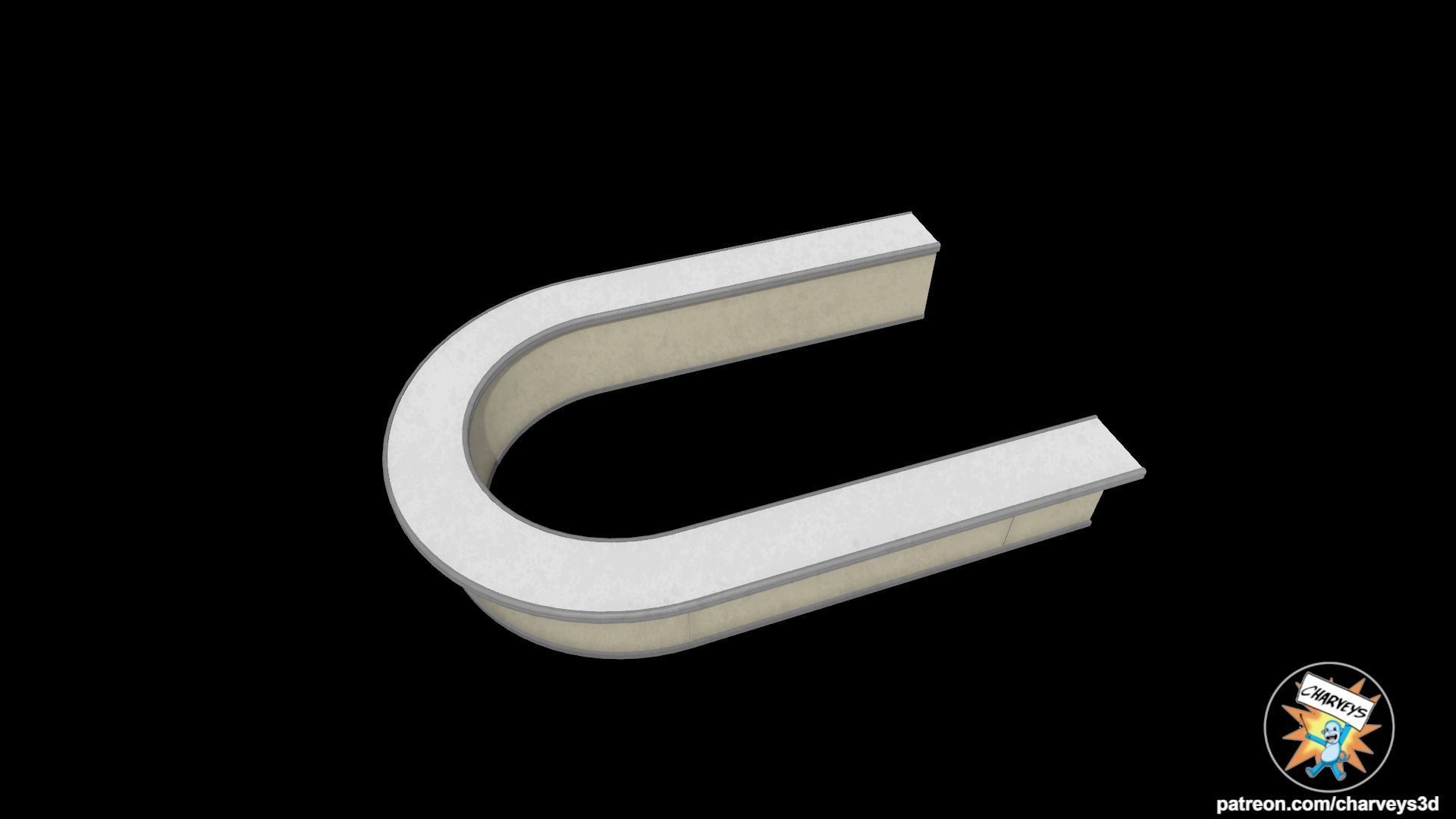 Star Wars Mos Eisley Cantina Bar for action figures 3D print model_2