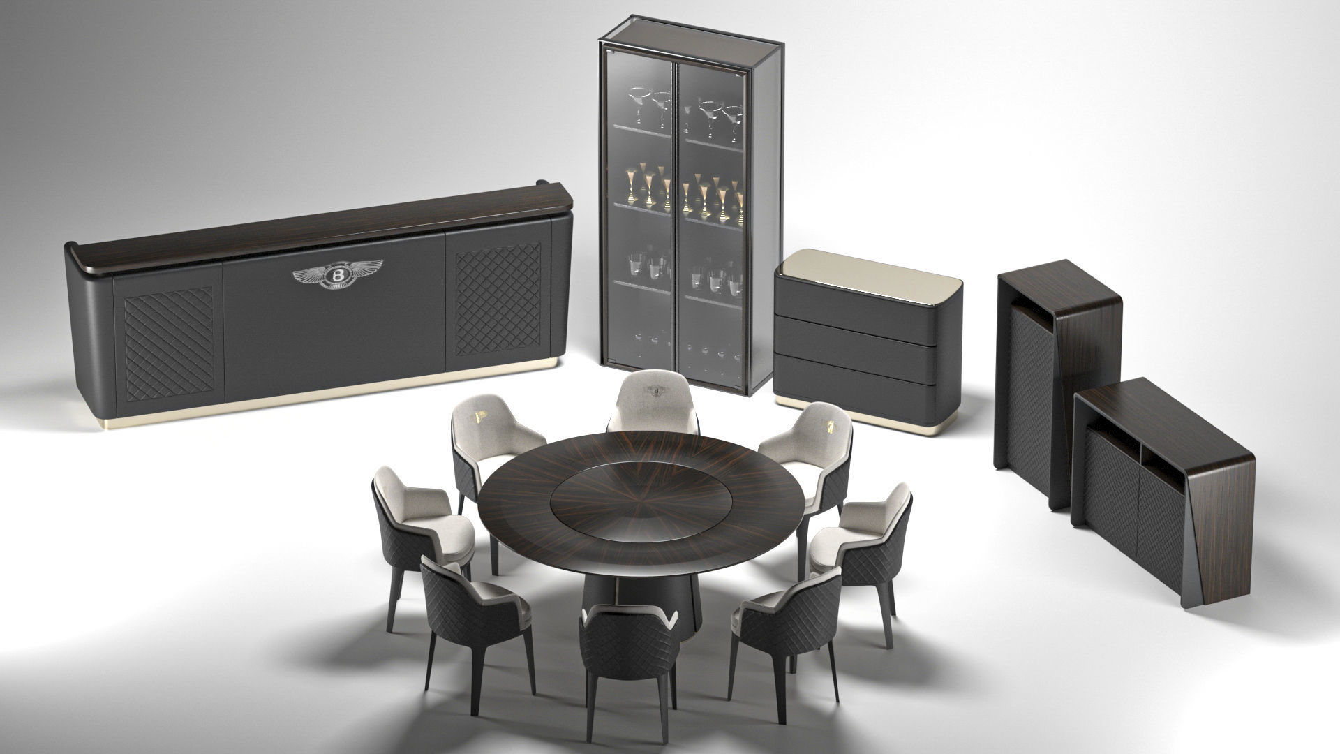BENTLEY furniture collection 3D model_1