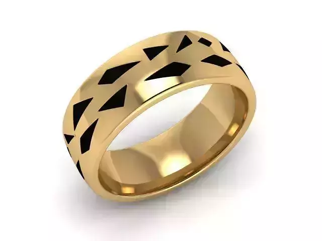 Gold Ring  3D print model