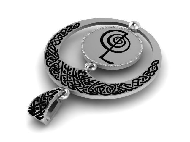 Pendant Tree 3D print model_2