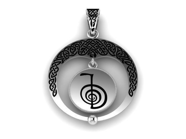 Pendant Tree 3D print model_4