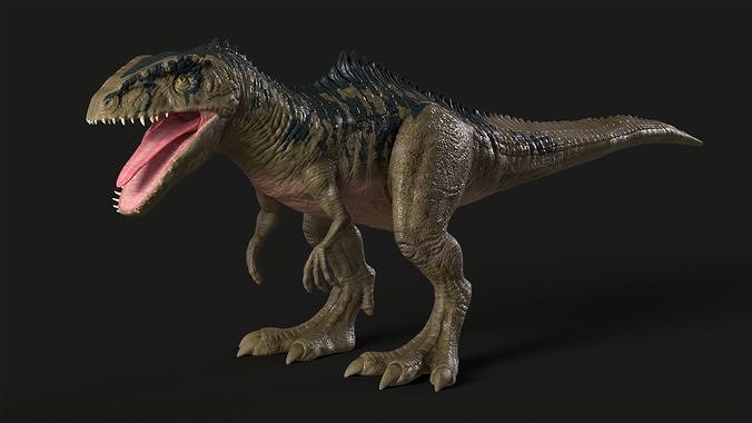 Dinosaur t - rex Low-poly 3D model