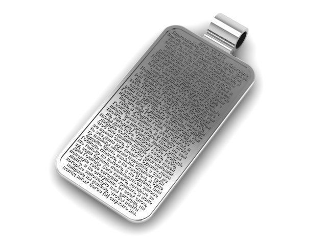 Pendant Text 3D print model_3