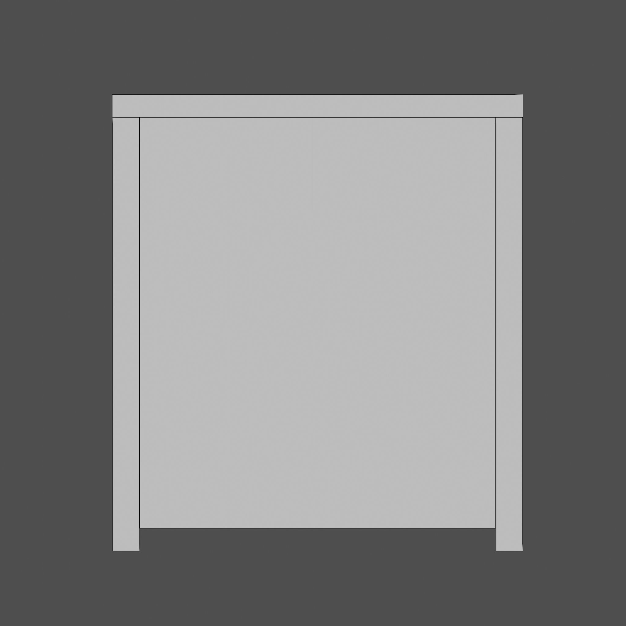 Chest of drawers - 1 3D model_21