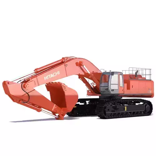 Hitachi Zaxis 800 3D model